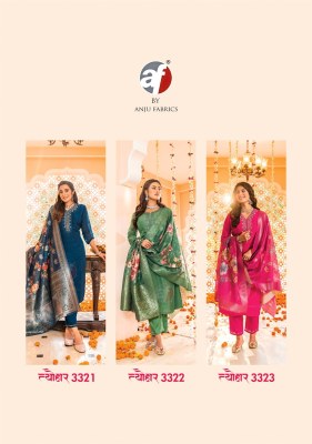 Af by tyohar newly luanch designer collection of straight kurti pant and dupatta catlog at wholesale price  kurtis catalogs