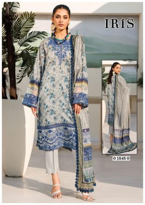 Afasana luxury cotton vol 5 by IRIS pure cotton printed unstitched suit catalogue at low rate pakistani suit catalogs