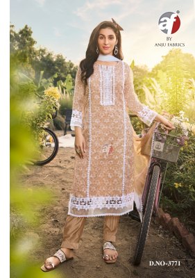 Affair vol 2 by Anju fabric pure organza digital printed kurti pant and dupatta catalogue at amaviexpo  readymade suit catalogs