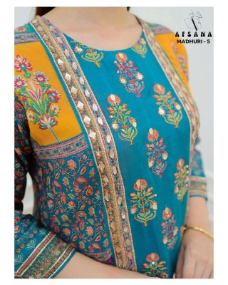 Afsana Madhuri Vol 5 beautifully  digital prints Readymade Pakistani Suit Wholesale Price  readymade suit catalogs