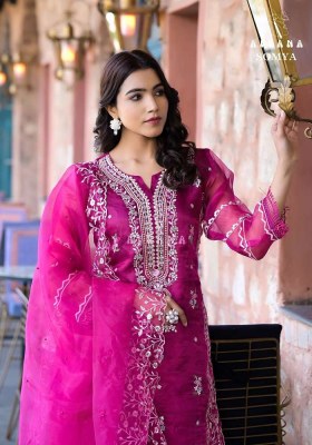 Afsana Somya Embroidered Readymade Organza Pakistani Suits catalogue wholesale price  readymade suit catalogs