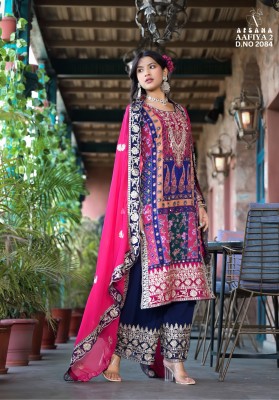 Afsana by Aafiya 2 georgette designer readymade suit catalogue  readymade suit catalogs