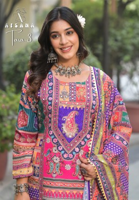 Afsana by Tara 3 designer Pakistani suit catalogue at low rate readymade suit catalogs