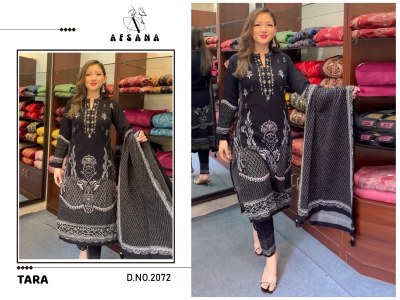 Afsana launch TARA launch new exclusive pure maslin readymade kurti with bottom and dupatta catalogue at wholesale price salwar kameez catalogs