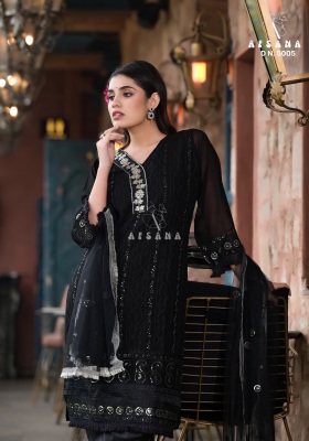 Afsana present D N 5005 pure georgette with chorsiya work readymade suit catalogue readymade suit catalogs