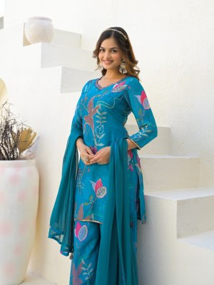 Ahana present Designer Short Top with Flair Palazzo and dupatta catalogue at affordable rate Fancy Palazzo suit catalogue