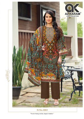 Al Karam Areeba Vol 2 Exclusive Self Embroidery Work And Cotton Dupatta Wholesale Collection readymade suit catalogs