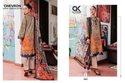 Al Karam Chevron Patch Work Design no 2001 to 2004 Series Cotton Printed with Embroidery Work Pakistani Design collection  pakistani suit catalogs