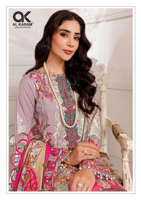 Al karam present Florance vol 2  pure cambric karachi suit catalogue at low rate Karachi suits catalogs