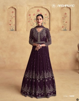 Alfaaz by Aashirwad creation premium embroidered designer lehenga choli collection at low rate lehenga choli catalogs