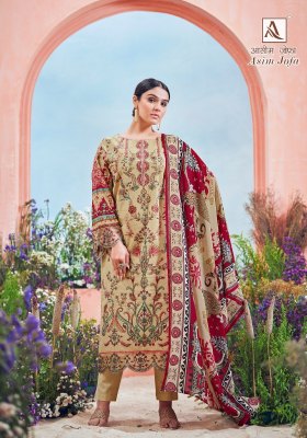 Alok suit by Asim Jofa pure cambric cotton printed foil printed Pakistani suit catalogue  pakistani suit catalogs