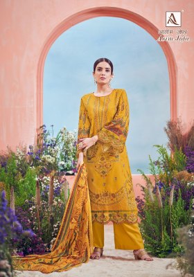 Alok suit by Asim Jofa pure cambric cotton printed foil printed Pakistani suit catalogue  pakistani suit catalogs