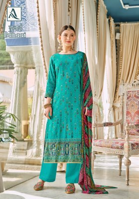 Alok suit by Bunaai viscose designer printed mirror work Pakistani suit catalogue at low rate  pakistani suit catalogs