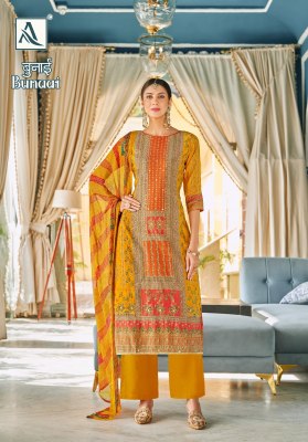 Alok suit by Bunaai viscose designer printed mirror work Pakistani suit catalogue at low rate  pakistani suit catalogs