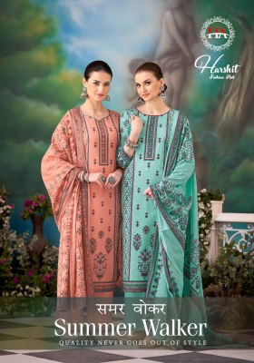 Alok suit by Harshit fashion Summer walker pure cambric cotton digital printed unstitched salwar suit catalogue at amaviexpo Alok Suit