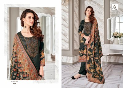 Alok suit by Ladli 12 Pure zam cotton digital print embroidered unstitched salwar kameez catalogue salwar kameez catalogs