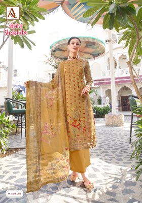 Alok suit by Shobhita premium zam print elegant unstitched dress material catalogue at low rate salwar kameez catalogs