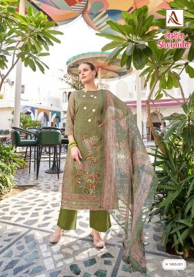 Alok suit by Shobhita premium zam print elegant unstitched dress material catalogue at low rate salwar kameez catalogs