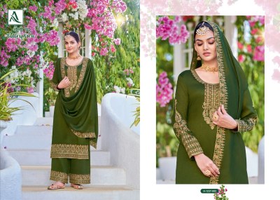 Alok suit by Valley view pure vichitra silk embroidered Pakistani suit catalogue at low rate pakistani suit catalogs