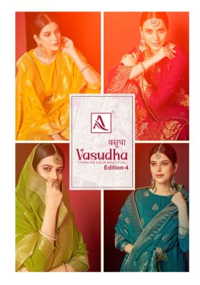 Alok suit by Vasudha 4 pure viscose muaslin designer unstitched salwar kameez at low rate Alok Suit