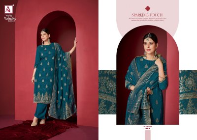 Alok suit by Vasudha 4 pure viscose muaslin designer unstitched salwar kameez at low rate dress material catalogs