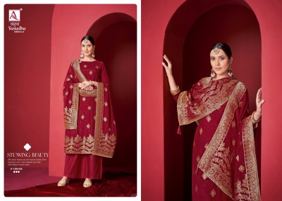 Alok suit by Vasudha 4 pure viscose muaslin designer unstitched salwar kameez at low rate dress material catalogs