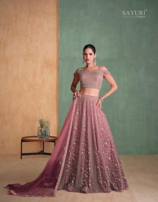 Amarpali by sayuri designer Exclusive Heavy embroidered lehenga with cancan and embroidered Blouse dupatta  lehenga choli catalogs