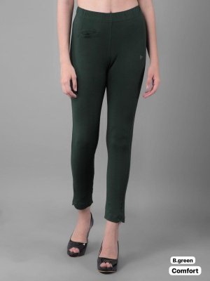 Amavi Comfort Lady Pant Cotton Stretch  Medium Rise  Ultra Comfortable Elastic Waistband with Front Mobile Pocket Wholesale bottom wear catalogs