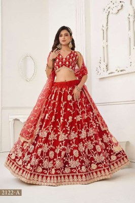 Amavi New Design No 2122A Red Coolers Beautiful Lehenga Choli Collection  lehenga choli catalogs