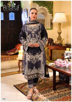 Amira vol 7 by Arsala pure heavy lawn cotton Pakistani suit catalogue with low rate pakistani suit catalogs