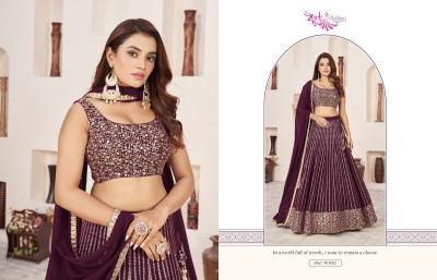 Anchal vol 3 by Zeel Clothing designer lehenga choli with fancy dupatta catalogue at affordable rate lehenga choli catalogs