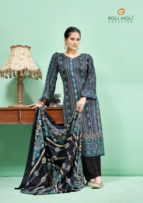 Andaaz by roli moli exclusive pashmina printed dress material catalogue at low rate salwar kameez catalogs