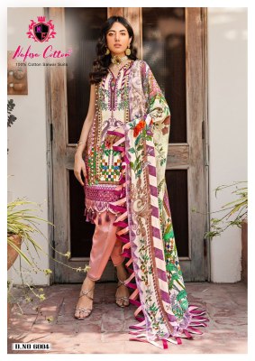 Andaaz karachi vol 6 by Nafisha cotton digital printed karachi suit catalogue at affordable rate wholesale catalogs