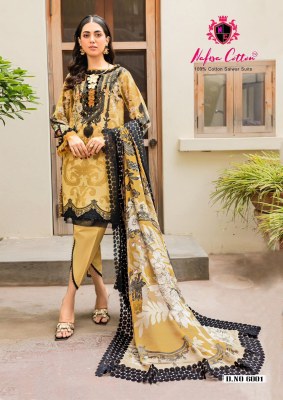 Andaaz karachi vol 6 by Nafisha cotton digital printed karachi suit catalogue at affordable rate Karachi suits catalogs