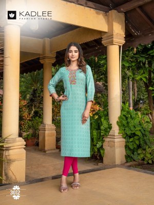 Angel vol 2 by Kadlee Reyon Printed Straight Fancy Kurti Catalogue at Affordable rate  kurtis catalogs