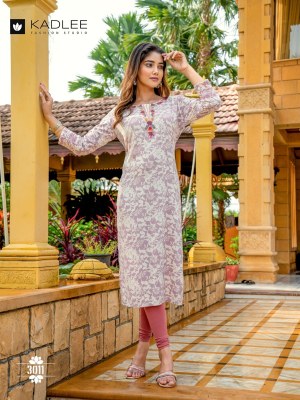 Angel vol 2 by Kadlee Reyon Printed Straight Fancy Kurti Catalogue at Affordable rate  kurtis catalogs