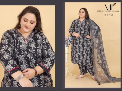 Angel vol 2 by Moksh International Premium Lichi handwork Kurti pant and dupatta collection with low price  readymade suit catalogs