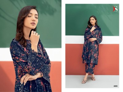 Aniq 24 by deepsy suits pure cotton with self embroidered unstitched salwar suit catalogue at low rate pakistani suit catalogs