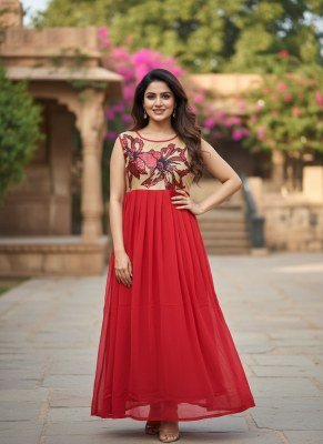 Anju Fashion New Look Design 7 Georgette Handwork Kurti Catalog Wholesale kurtis catalogs