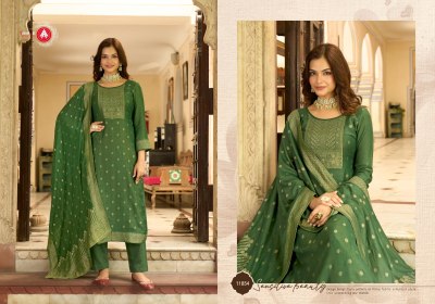 Anjum by Triple A pashmina fabcy unstitched collection of dress material salwar kameez catalogs