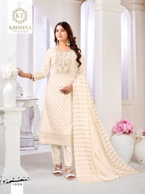 Ankita vol 2 by Krishna trendz reyon foil printed readymade suit catalogue readymade suit catalogs