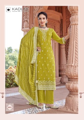 Anmol by Kadlee heavy reyon printed fancy readymade suit catalogue at affordable rate readymade suit catalogs