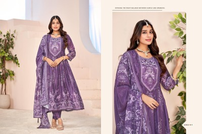 Antra by Isavasyam corporation designer flared anarkali printed suit catalogue readymade suit catalogs