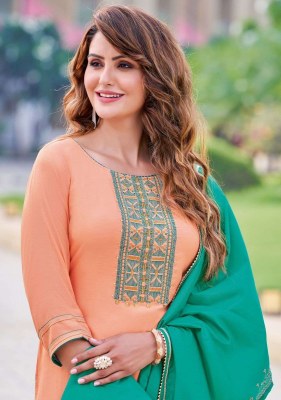 Anupma by Kadlee Silk embroidered soft cotton kurti catalogue at affordable rate kurtis catalogs