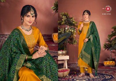 Aroos by Triple A pure jam silk cotton diamond work  unstitched suit catalogue at affordable rate salwar kameez catalogs