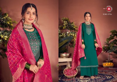 Aroos by Triple A pure jam silk cotton diamond work  unstitched suit catalogue at affordable rate salwar kameez catalogs