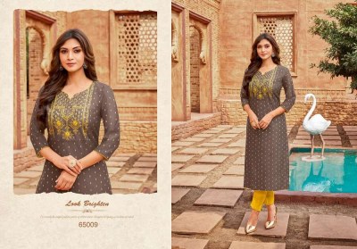 Artio by Kapil Trendz Amory vol 8 Modal silk Embroidery work Kurti catalogue  kurtis catalogs