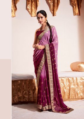 Avika by Stavan Heavy Weightless With Border fancy saree with blouse collection sarees catalogs