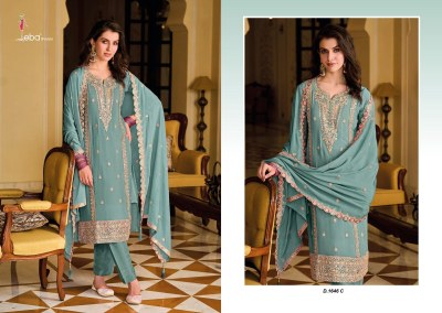 Ayat Color by Eba life style chinon embroidered kurti pant with dupatta catalogue at low rate readymade suit catalogs