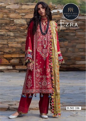 Ayeza Ezra Vol 1 Heavy Karachi Cotton Pakistani Suits Wholesale Rate  